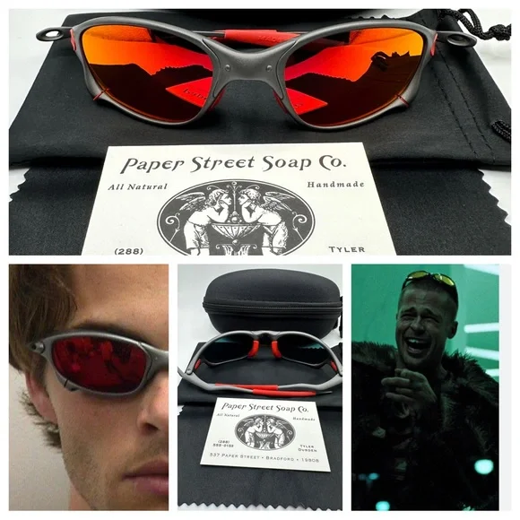 Paperstreetshade Fight Club Tyler Durden NEW Oliver Peoples 523 xmetal Brad Pitt - Picture 1 of 16